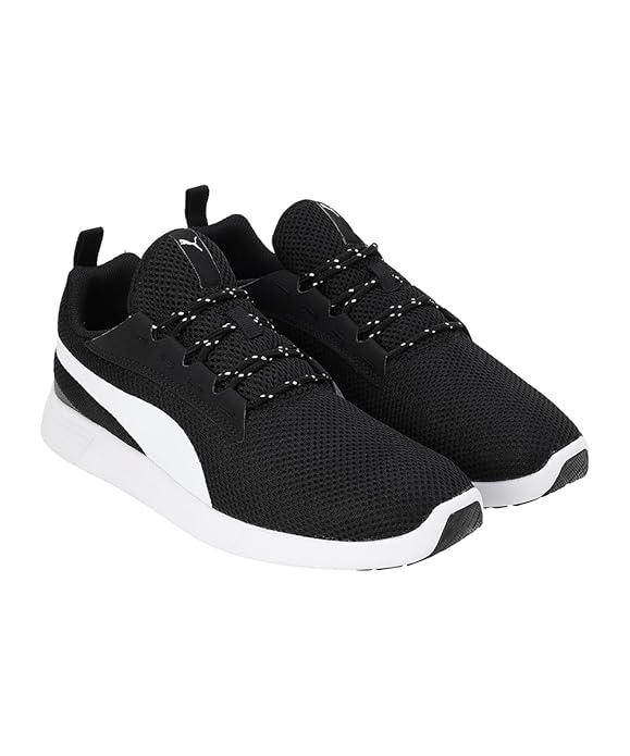 Puma Unisex-Adult Buzz Black-White Sneaker UK-8 (39189303)