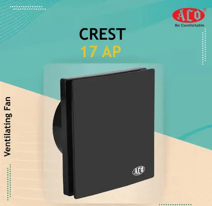ACO CREST 17AP 150 mm Exhaust Fan  (BLACK)