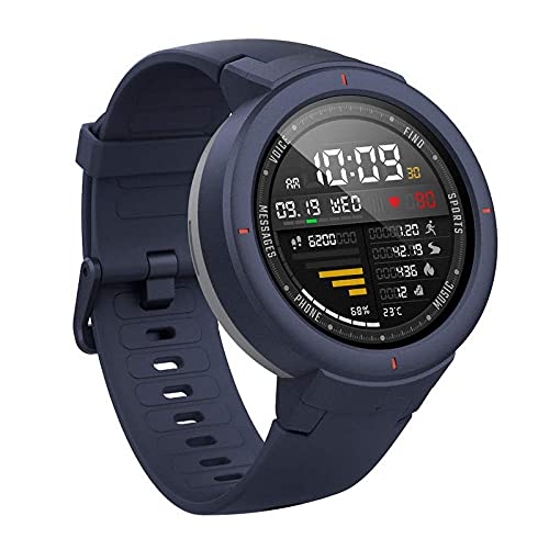 Amazfit Verge Phone Call Smart Watch with Alexa-Built in(Blue)