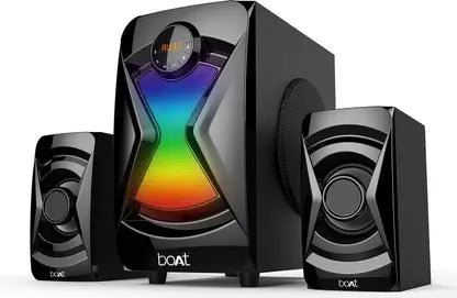 BoAt Blitz 1508 Multimedia 50 W Bluetooth Home Theatre  (Premium Black, 2.1 Channel)