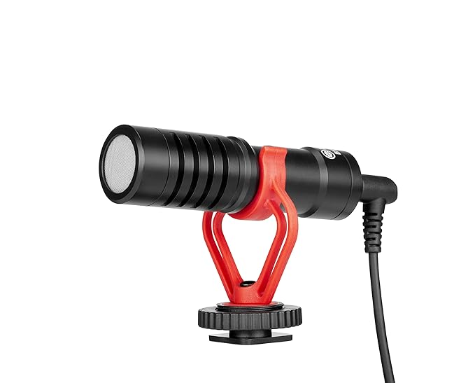 BOYA by-MM1 Universal Cardiod Shotgun Microphone Mini Mic