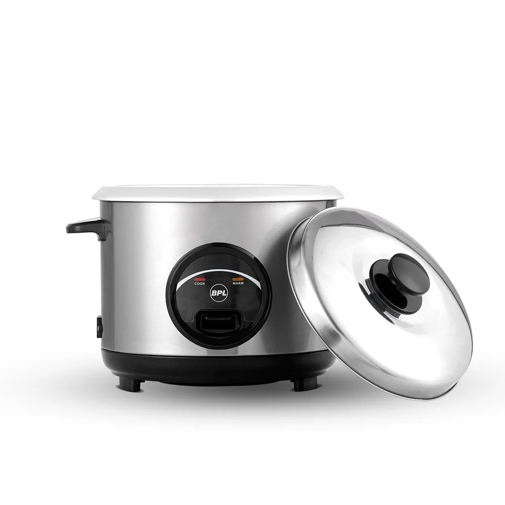 BPL BRCO001182B 700 W Rice Cooker (1.8 L, Stainless Steel)