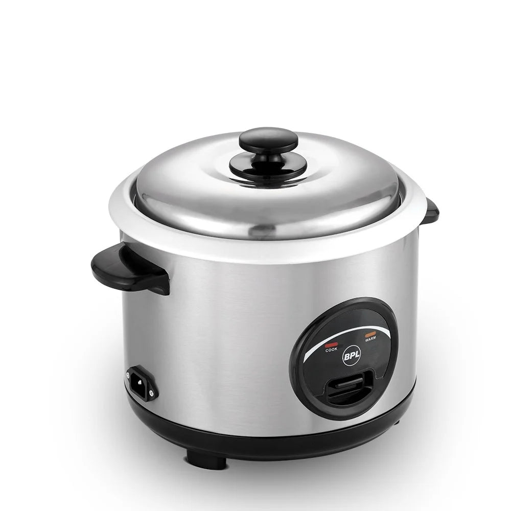 BPL BRCO001182B 700 W Rice Cooker (1.8 L, Stainless Steel)