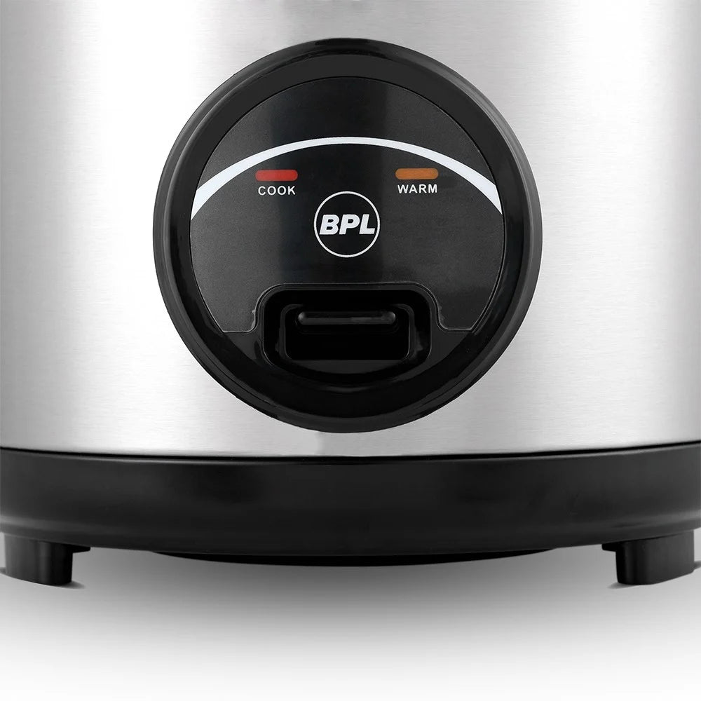 BPL BRCO001182B 700 W Rice Cooker (1.8 L, Stainless Steel)