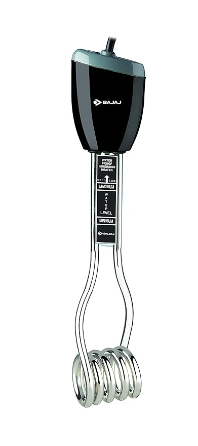 Bajaj Acrylonitrile Butadiene Styrene (Abs) Waterproof 1000 Watts Immersion Rod Heater
