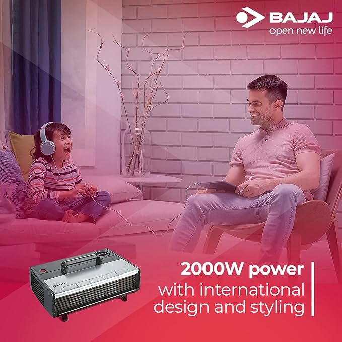 Bajaj Majesty RX 7 2000 Watts Heat Convector Room Heater