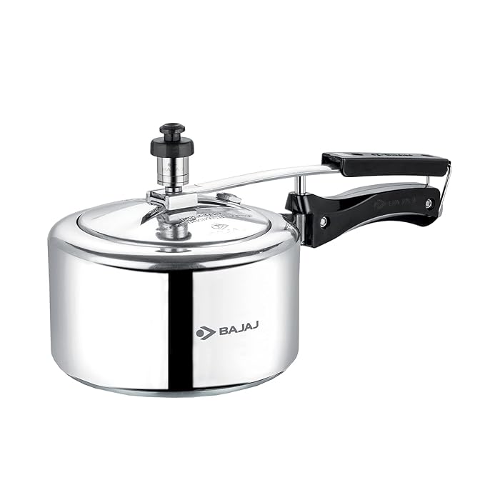 Bajaj Pcx 42 Ss 2 liter Stainless Steel Pressure Cooker With Inner Lid