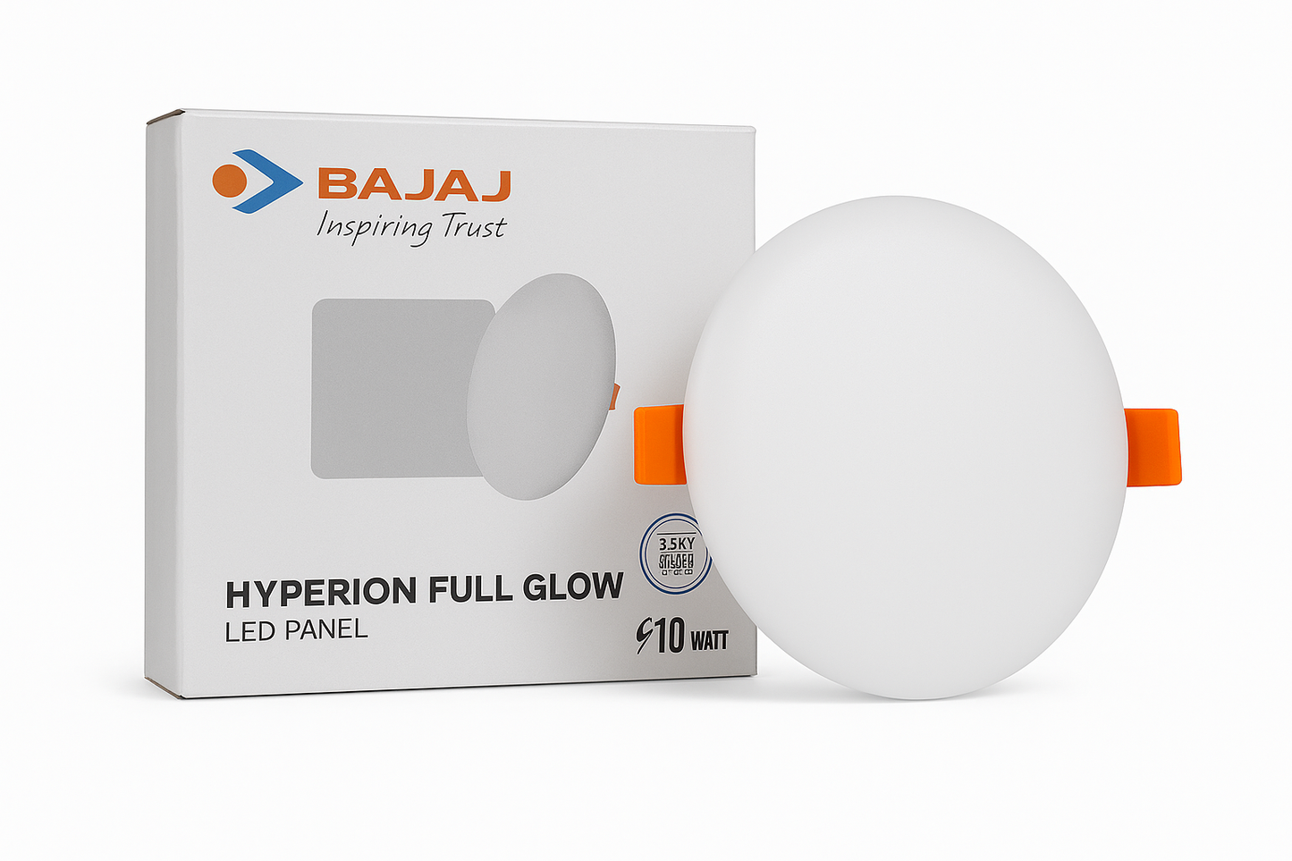 Bajaj Hyperion Full Glow Led Panel 10 Watt CDL Round (830529)
