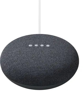 Google Nest Mini (2nd Gen) with Google Assistant Smart Speaker  (Charcoal)