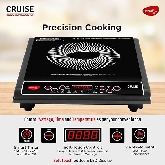 Pigeon by Stove kraft Cruise 1800 watt Induction.