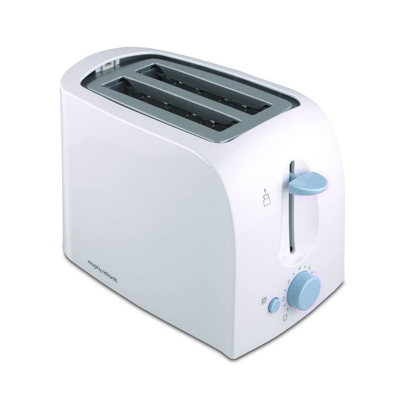 Morphy Richards AT 201 650 W Pop Up Toaster  (White)