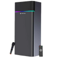 Lapcare Beast Pro 120W Immersive Audio | Bluetooth v5.3 | 8-inch Subwoofer |  RGB Lights | Multiple Connectivity
