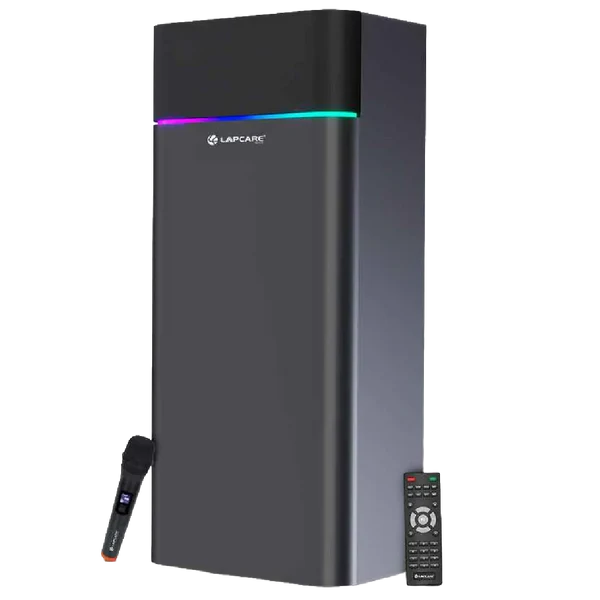 Lapcare Beast Pro 120W Immersive Audio | Bluetooth v5.3 | 8-inch Subwoofer |  RGB Lights | Multiple Connectivity