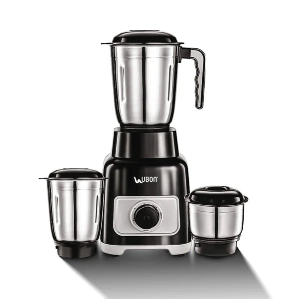 UBON MG-6000 Mix Pro Mixer Grinder | 600W Motor, 3 Jars, 3-Speed Control