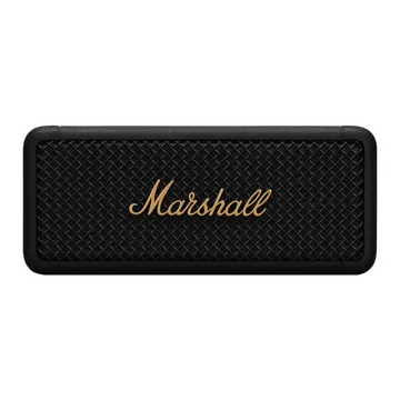 UNBOXED MARSHALL EMBERTON BLUETOOTH SPEAKER BLACK & BRASS