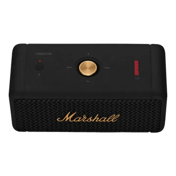 UNBOXED MARSHALL EMBERTON BLUETOOTH SPEAKER BLACK & BRASS