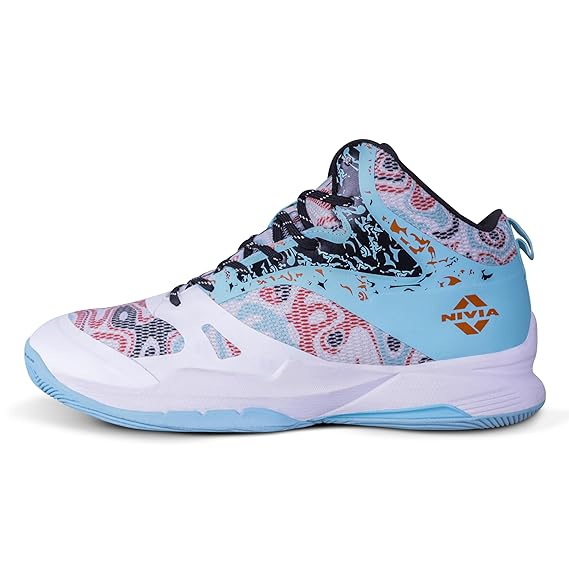 Nivia Graffiti Basketball Shoes for Men UK-10