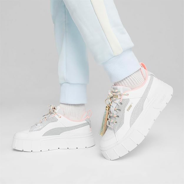 Puma Womens Mayze Stack XPL BM Fashion White Sneaker  UK-7 (39305801)