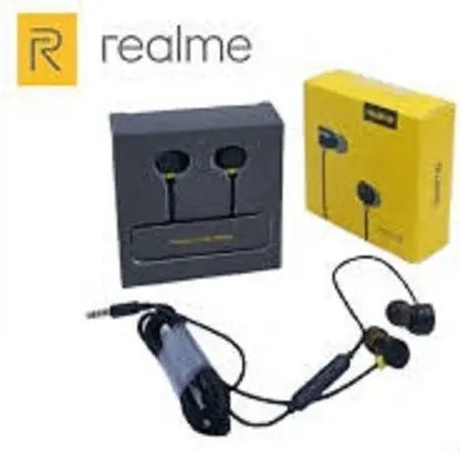 Realme RMA101 Basic With box Wired  (Black, In the Ear)