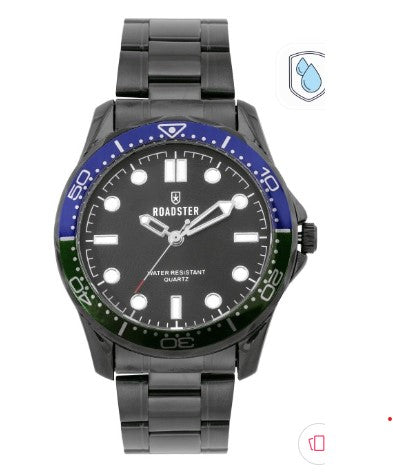 Roadster Men Black Analogue Watch MFB-PN-PF-DK2918