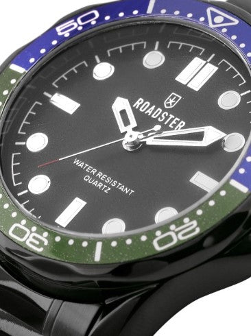Roadster Men Black Analogue Watch MFB-PN-PF-DK2918