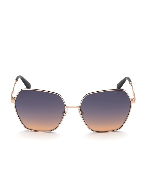 Guess Factory Courtney Geometric Sunglasses, Masa Wash, NS Women's Sunglasses (S7785)