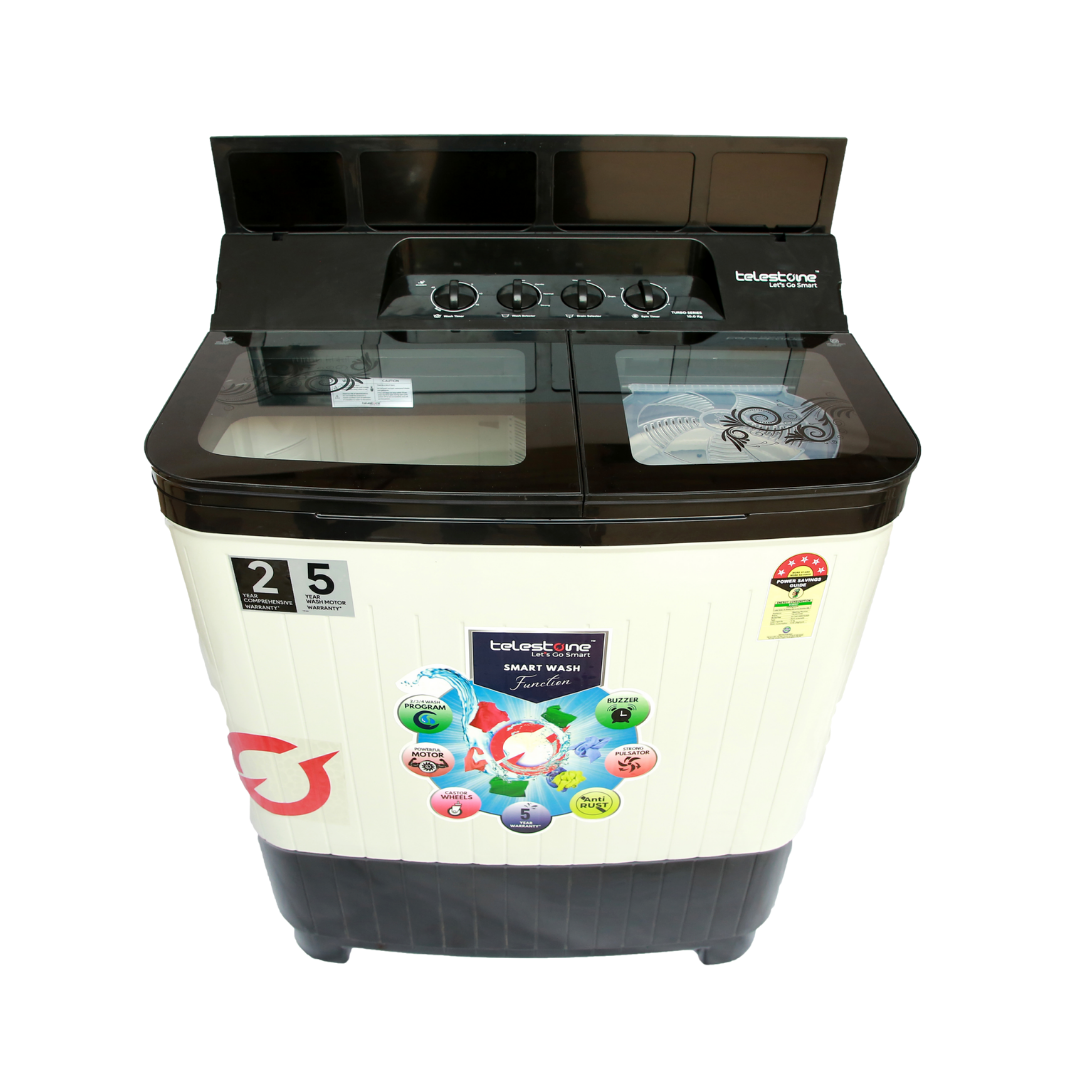 Telestone TURBO 10 KG Semi-Automatic Washing Machine