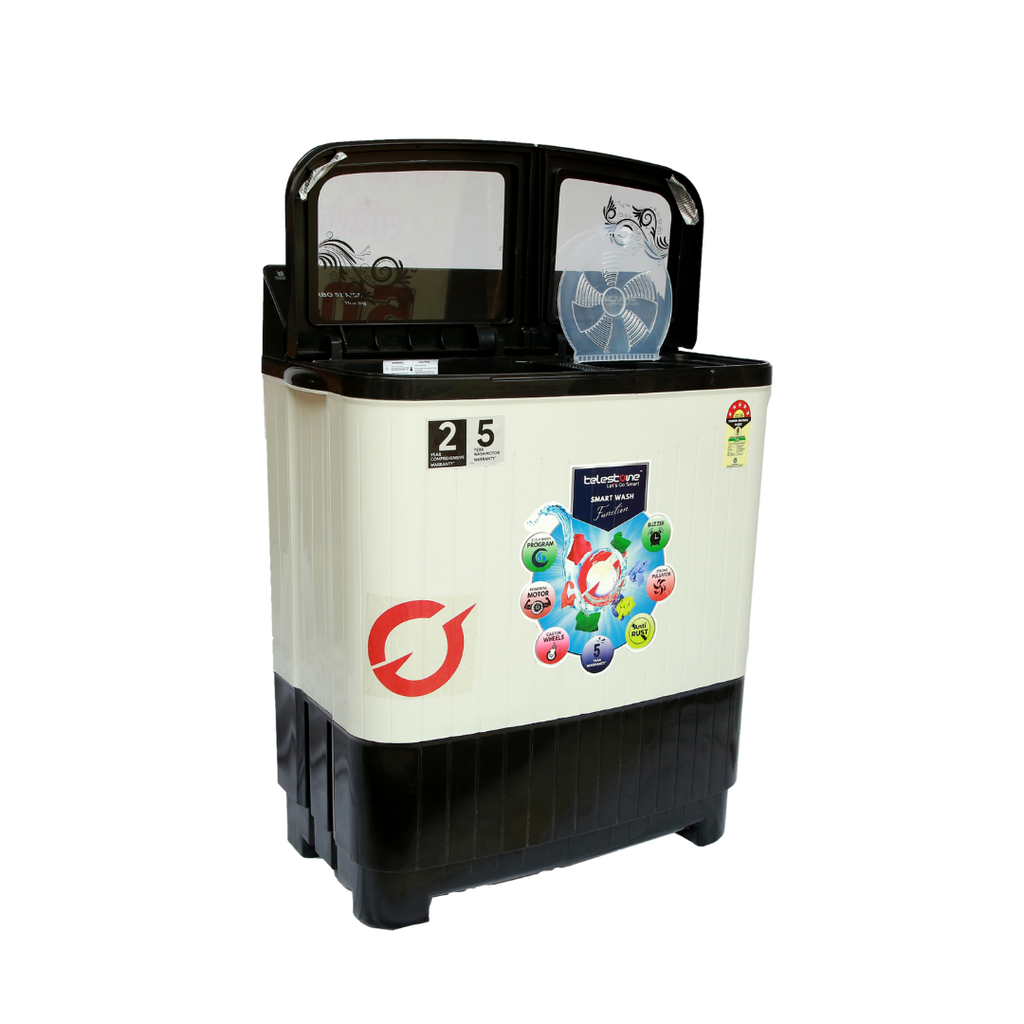 Telestone TURBO 10 KG Semi-Automatic Washing Machine