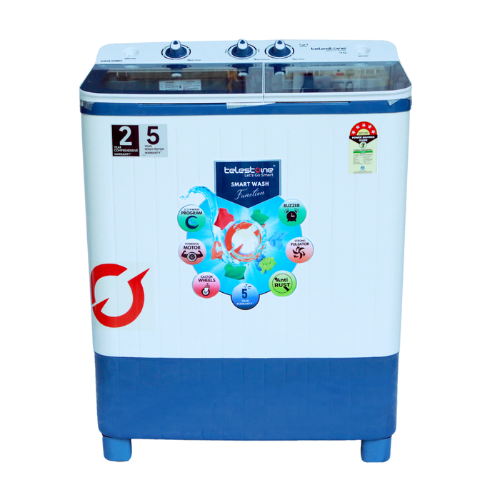 Telestone AQUA 7.5 KG Semi-Automatic Washing Machine
