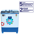 Telestone AQUA 7.5 KG Semi-Automatic Washing Machine