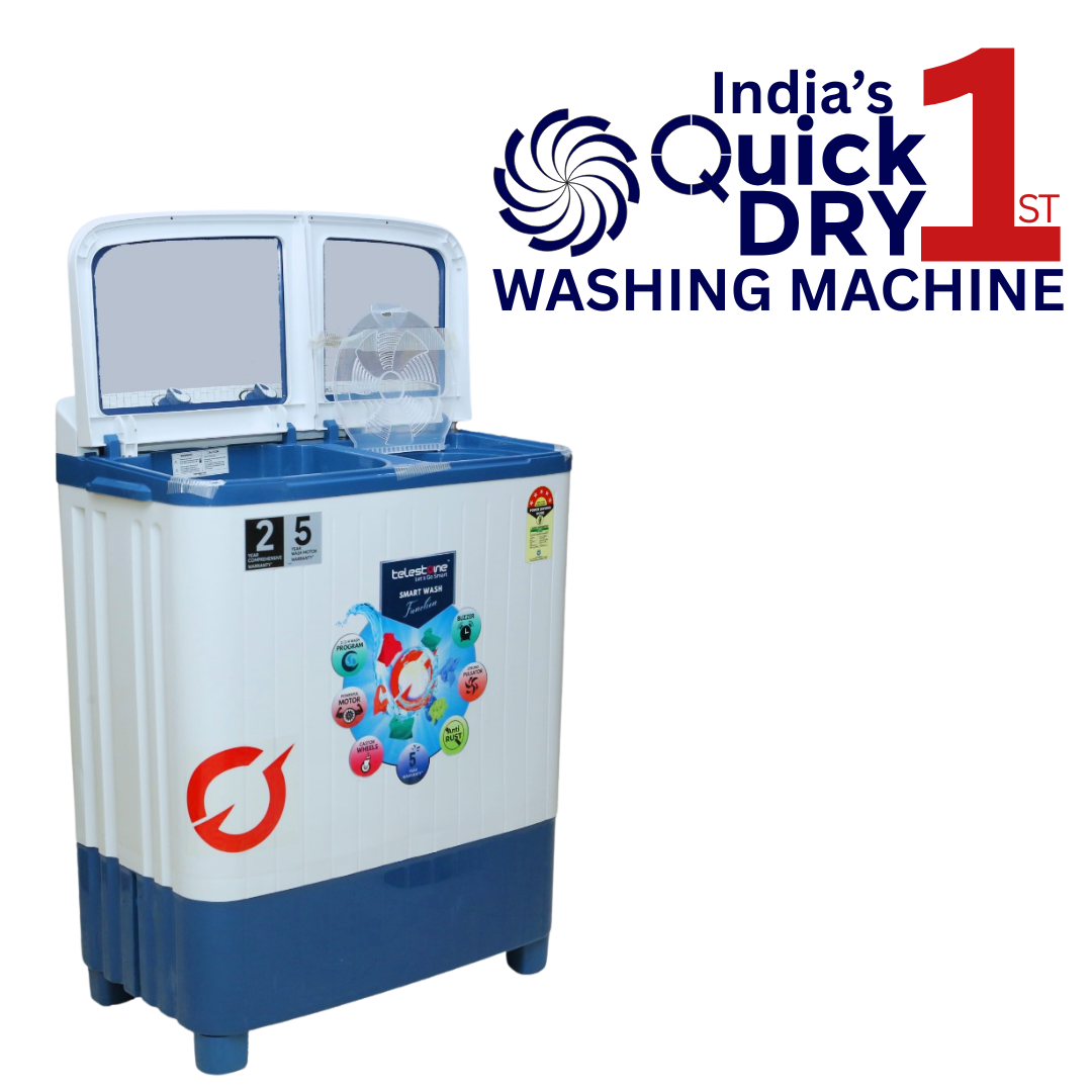 Telestone AQUA 7.5 KG Semi-Automatic Washing Machine