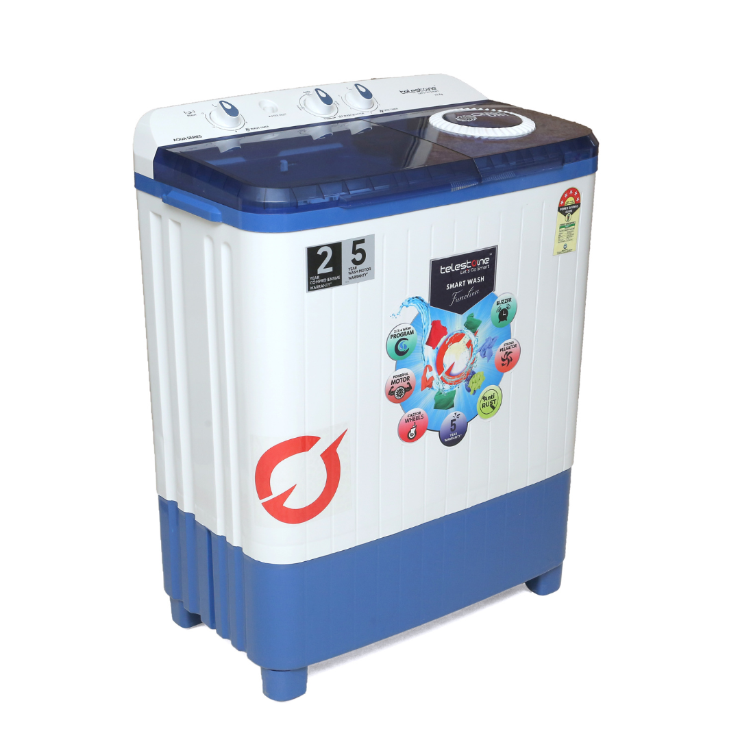 Telestone AQUA 7.5 KG Semi-Automatic Washing Machine