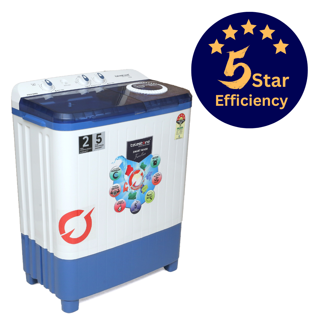 Telestone AQUA 7.5 KG Semi-Automatic Washing Machine
