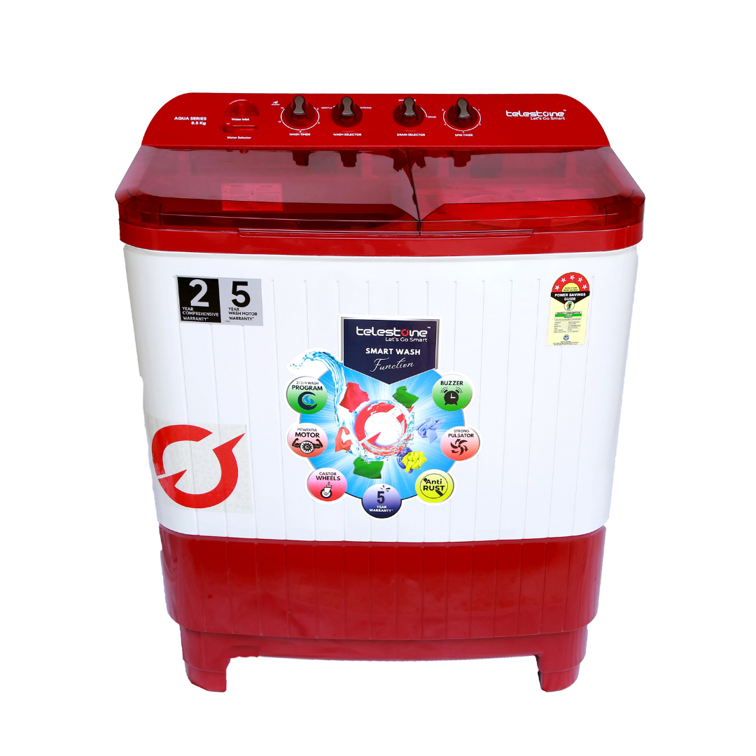 Telestone AQUA 8.5 KG Semi-Automatic Washing Machine