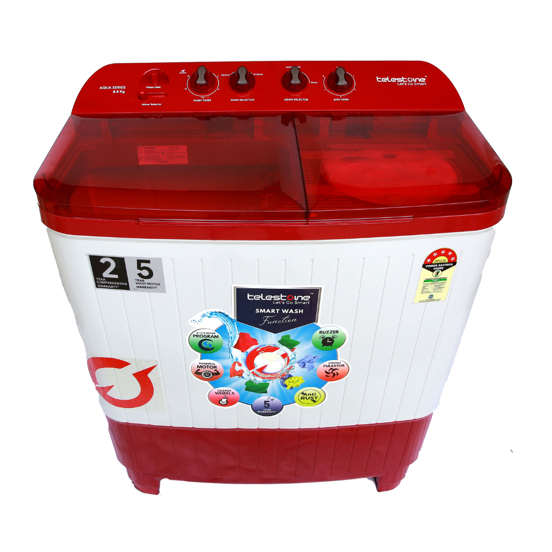 Telestone AQUA 8.5 KG Semi-Automatic Washing Machine
