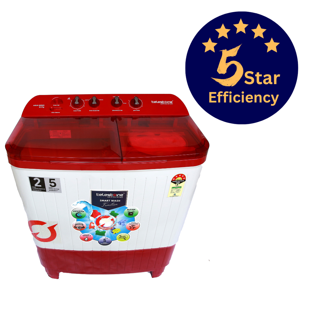 Telestone AQUA 8.5 KG Semi-Automatic Washing Machine