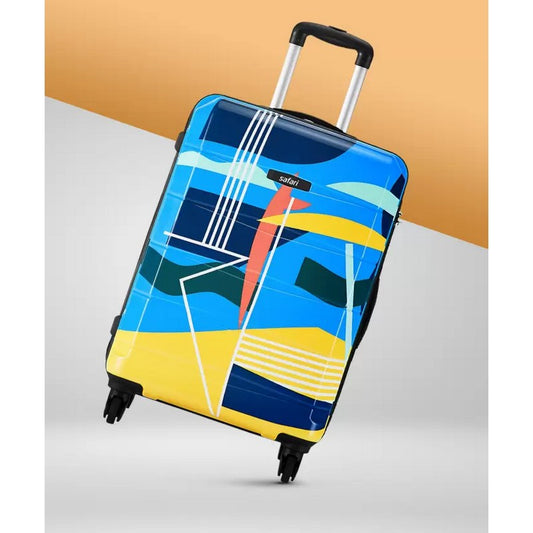 SAFARI Medium Check-in Suitcase (66 cm) 4 Wheels - REGLOSS DETOUR 65 4W PRINTED - Multicolor