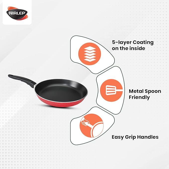 SAKHI DURA PAN Without LID 24CM (Pack of 2)
