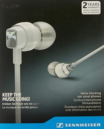 Sennheiser CX 3.00 White In-Ear Canal Headphone White