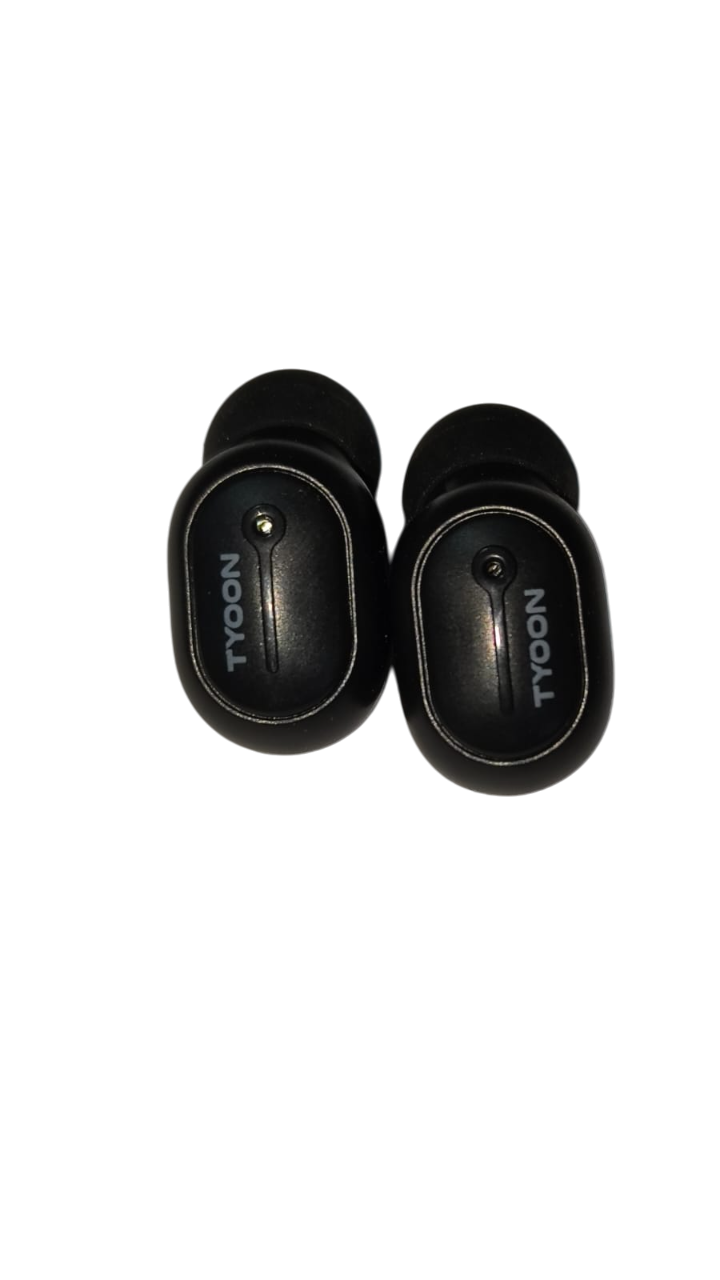 Tyoon TYBUD603 Minibud True Wireless Earbuds, Black