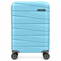 Sk Select 20-Inch Lightweight Cabin Luggage Trolley Bag with 8 Wheels, 360° Spinner Wheels, and Spacious Storage