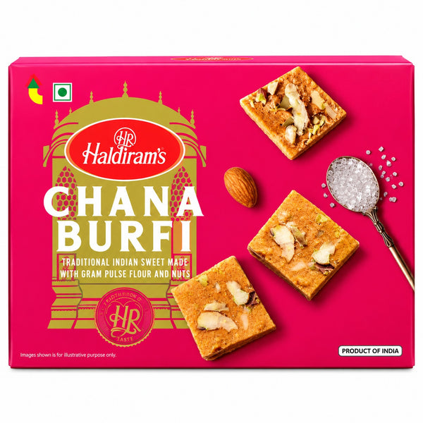 Haldiram’s Chana Burfi – Buy 1 Get 1 Free | Traditional Indian Sweet, Special Offer 400g