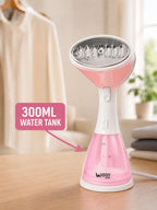 UBON Home Steam Pro IR-5025 1500W Handheld Garment Steamer | 2-in-1 Steam Iron & Fabric Steamer | Fast 40-Second Heat-Up | 300ml Water Tank | Vertical Steaming for Clothes, Sarees, Suits & Curtains