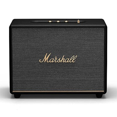 Marshall Woburn III Wired Connectivity Home Speaker with HDMI Input, Bluetooth 5.2 & RCA or 3.5mm Input - Black