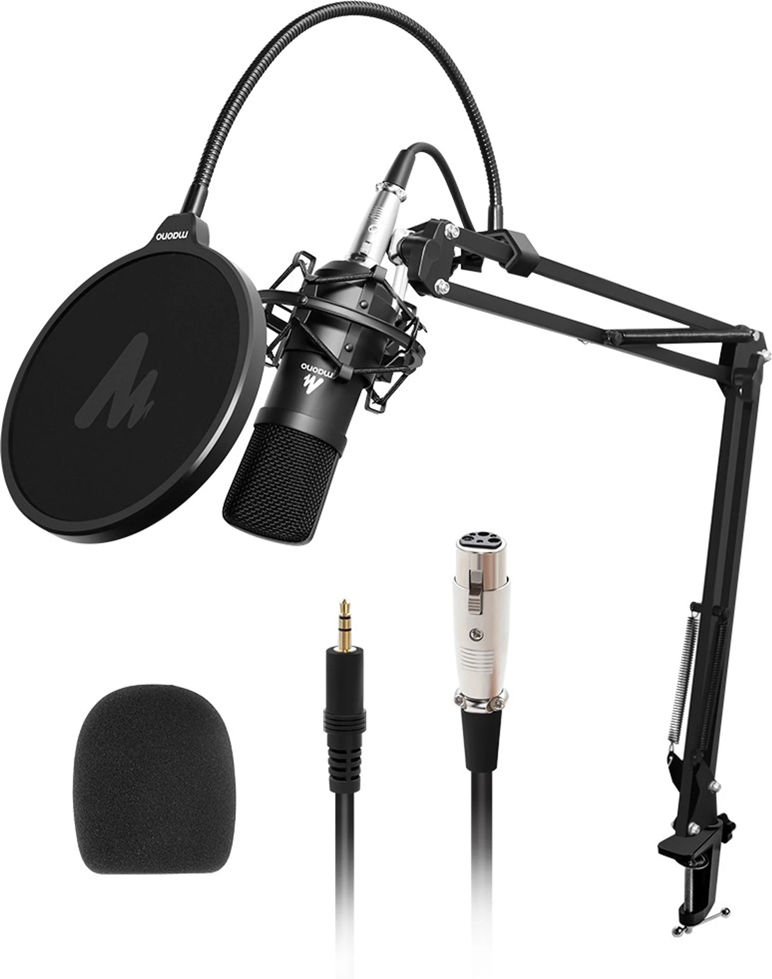 Maono Condenser Podcasting Microphone Kit