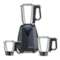 Bajaj Juvel Digi Mixer Grinder 800 Watts | Duracut Blades | Pre-Set Menu | 3 Jars | Nutri-Pro Feature | 【Dark Grey】