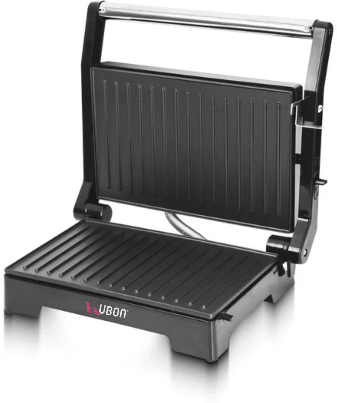 Ubon Grill Sandwich Maker Grillmate SM-4005 Grill, Toast (Silver)
