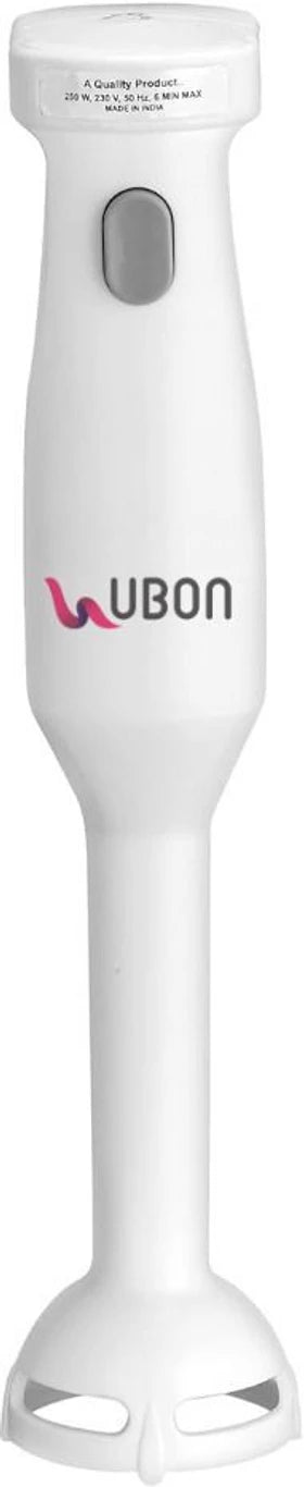 Ubon 250 W White Hand Blender (hand blender HB-9000 250w Blend mate series)