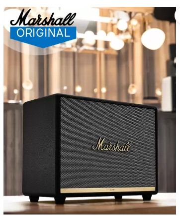 Marshall Woburn II 130 W Bluetooth Speaker  (Black, Stereo Channel)