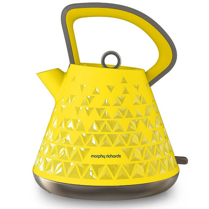 Morphy Richards Prism Kettle Yellow, 1.5L